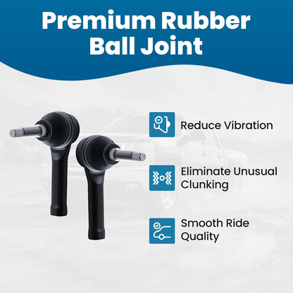 Front Upper Lower Control Arms Ball Joints for Ford F-150 Lincoln Mark LT (2005–2008) 4WD