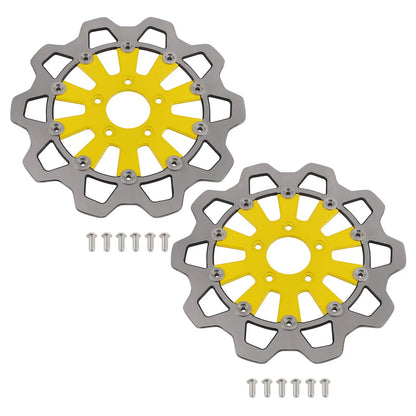 2X 11.8" Front Brake Rotor Disc for Harley Touring Electra Glide (2008–2019)