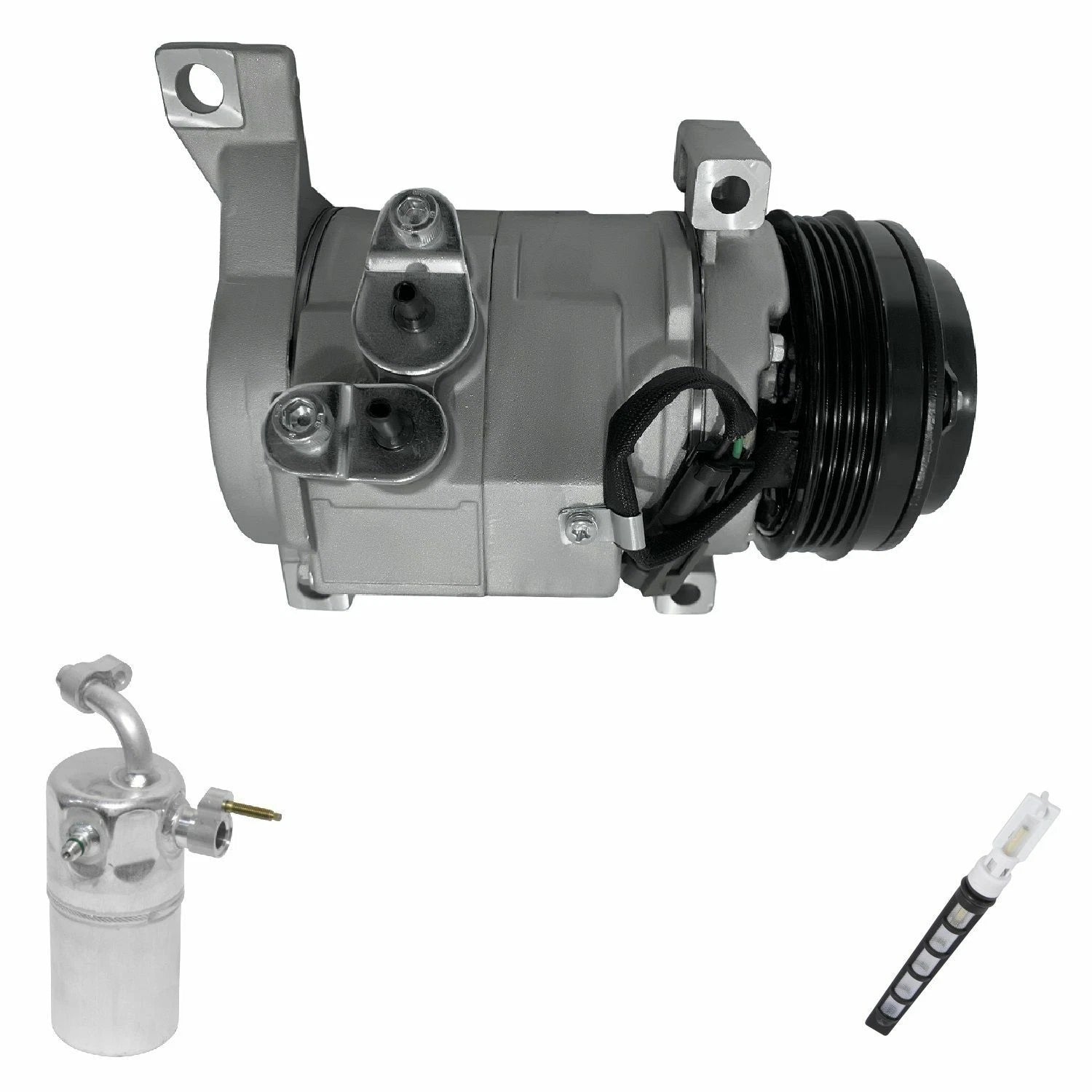 A C Compressor Kit Replacement for Vehicles Without Rear A C (2005–2015)