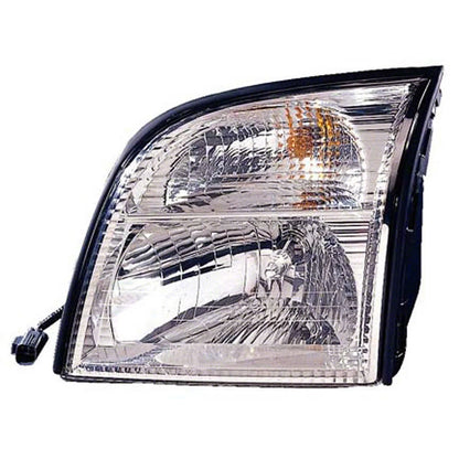 Replacement Passenger Side Head Light Assembly For 2002-2005 Mercury Mountaineer