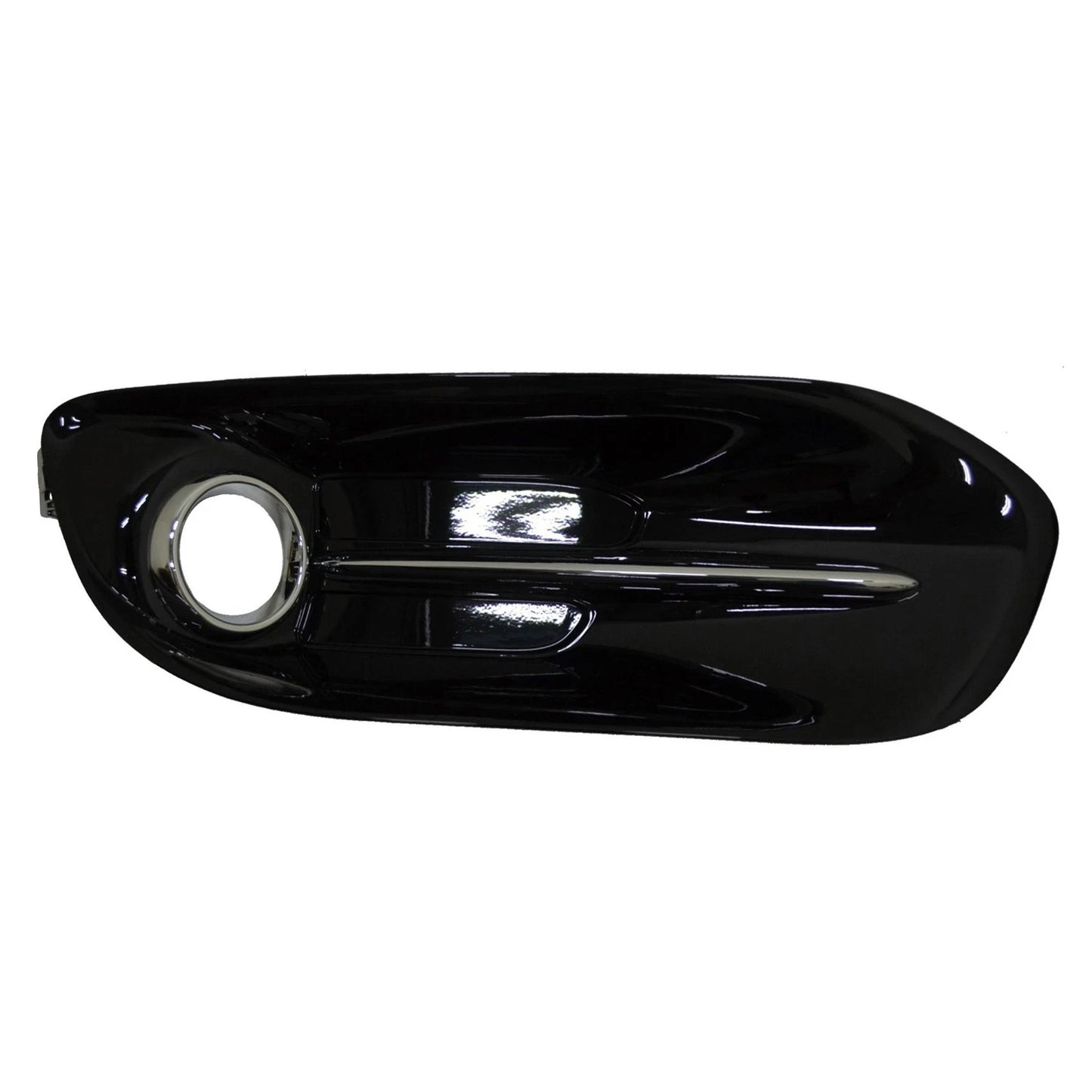 Fog Light Bezel Driver Side Replacement Black for Toyota Hilux (2016–2020)