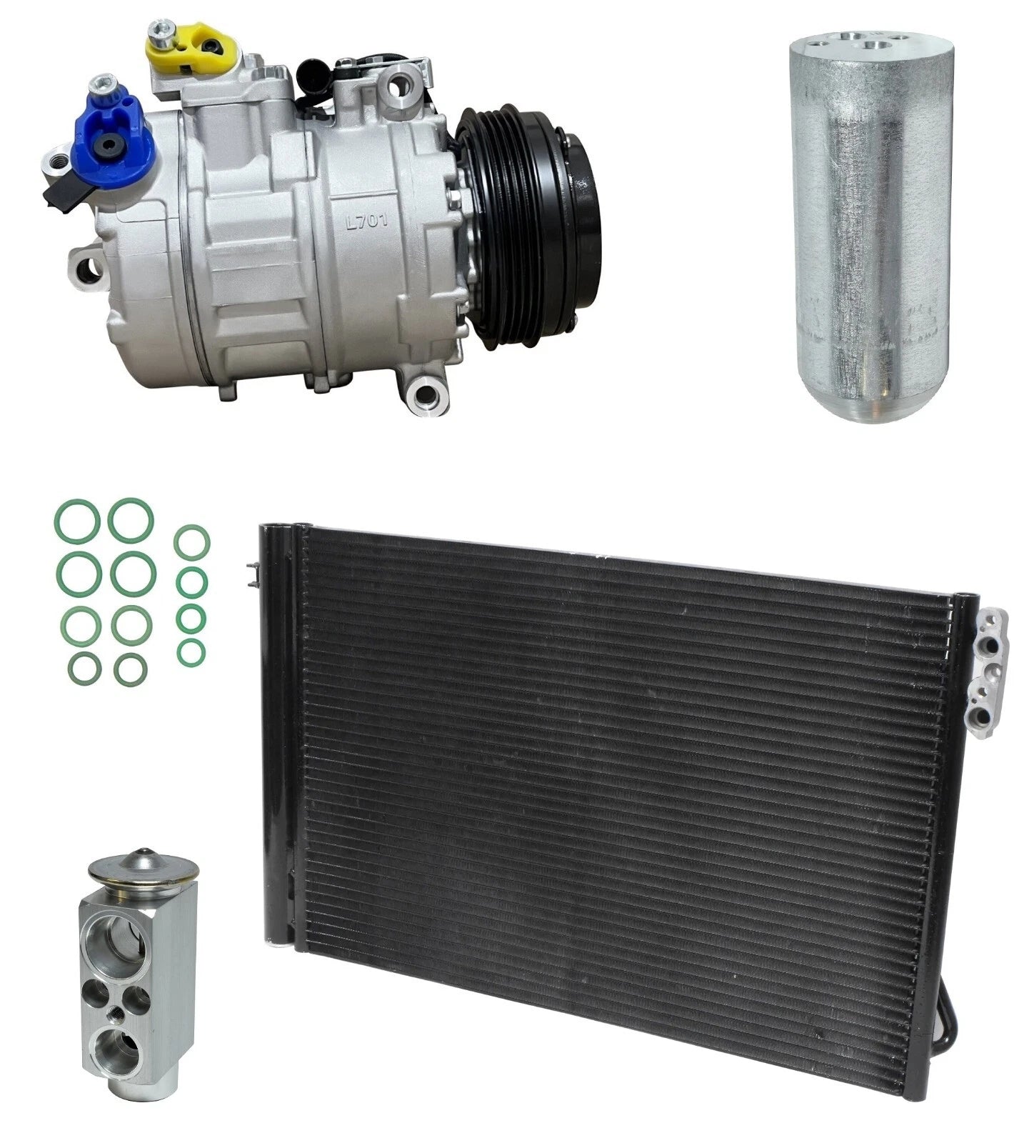 A C Compressor Kit With Condenser for BMW 330Ci 3.0L (2006–2006)