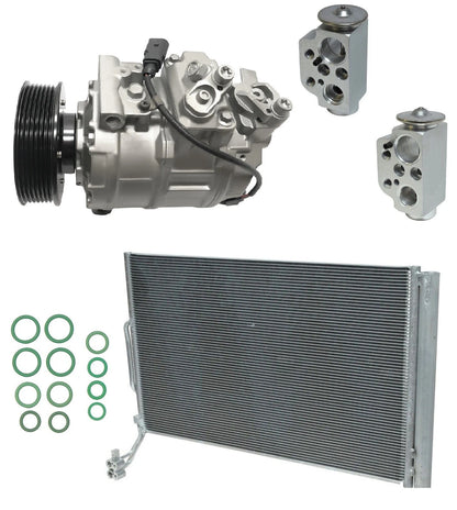 A C Compressor Kit With Condenser for Volkswagen Touareg 3.6L (2011–2015)