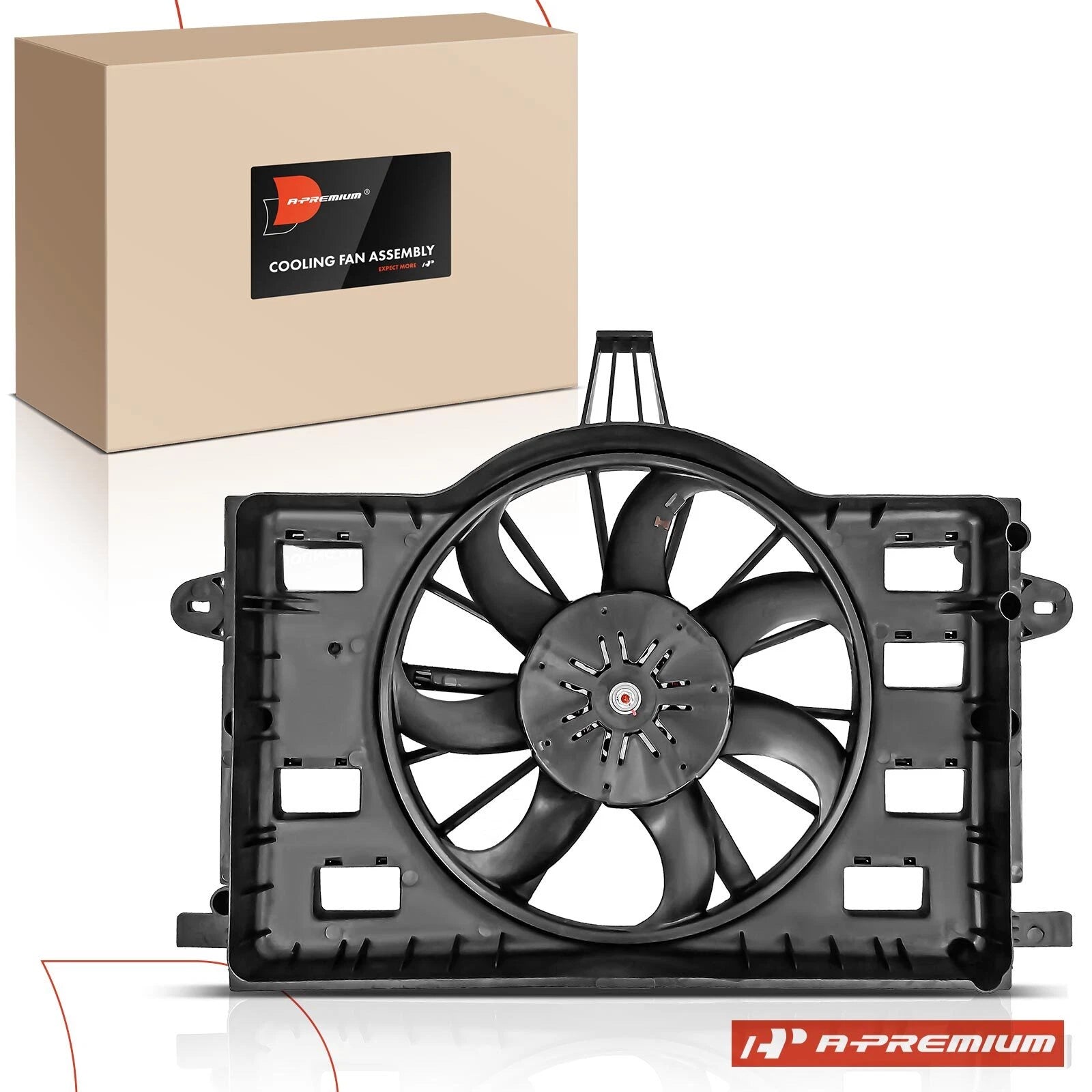 Cooling Fan Assembly with Shroud for Chevrolet Corvette (2014–2019)