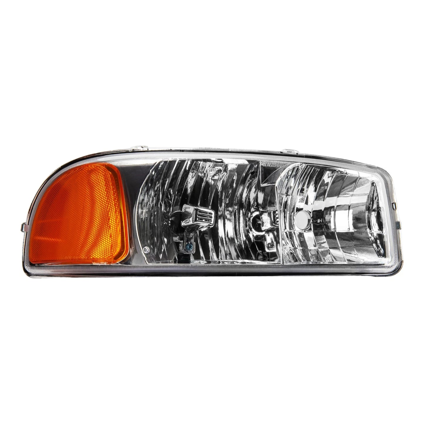 Headlight Assembly Set for 2000–2005 GMC Yukon XL 5.3L Halogen Chrome