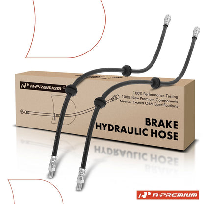 2X Rear Brake Hydraulic Hose for Mercedes-Benz GLE400 (2016–2017, 2019)