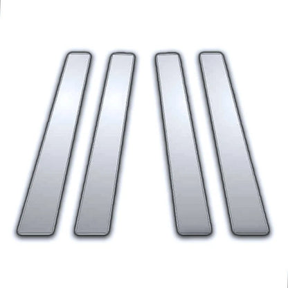 Chrome Pillar Post Covers 4Pc Replacement for Saturn Aura (2007–2009)