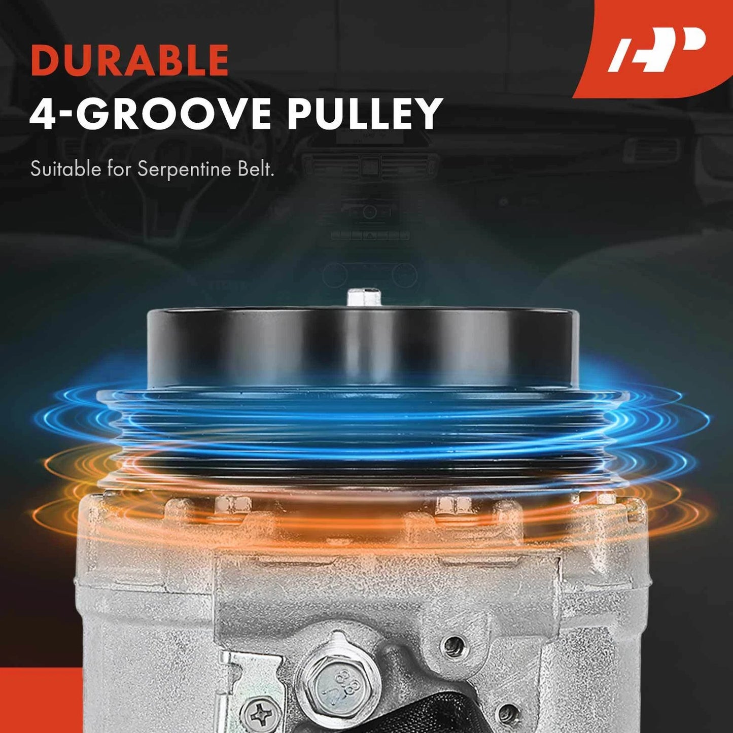 A/C Compressor with Clutch for Mercedes-Benz C-Class W205 (2015–2021)