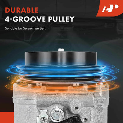 A/C Compressor with Clutch for Mercedes-Benz C-Class W205 (2015–2021)