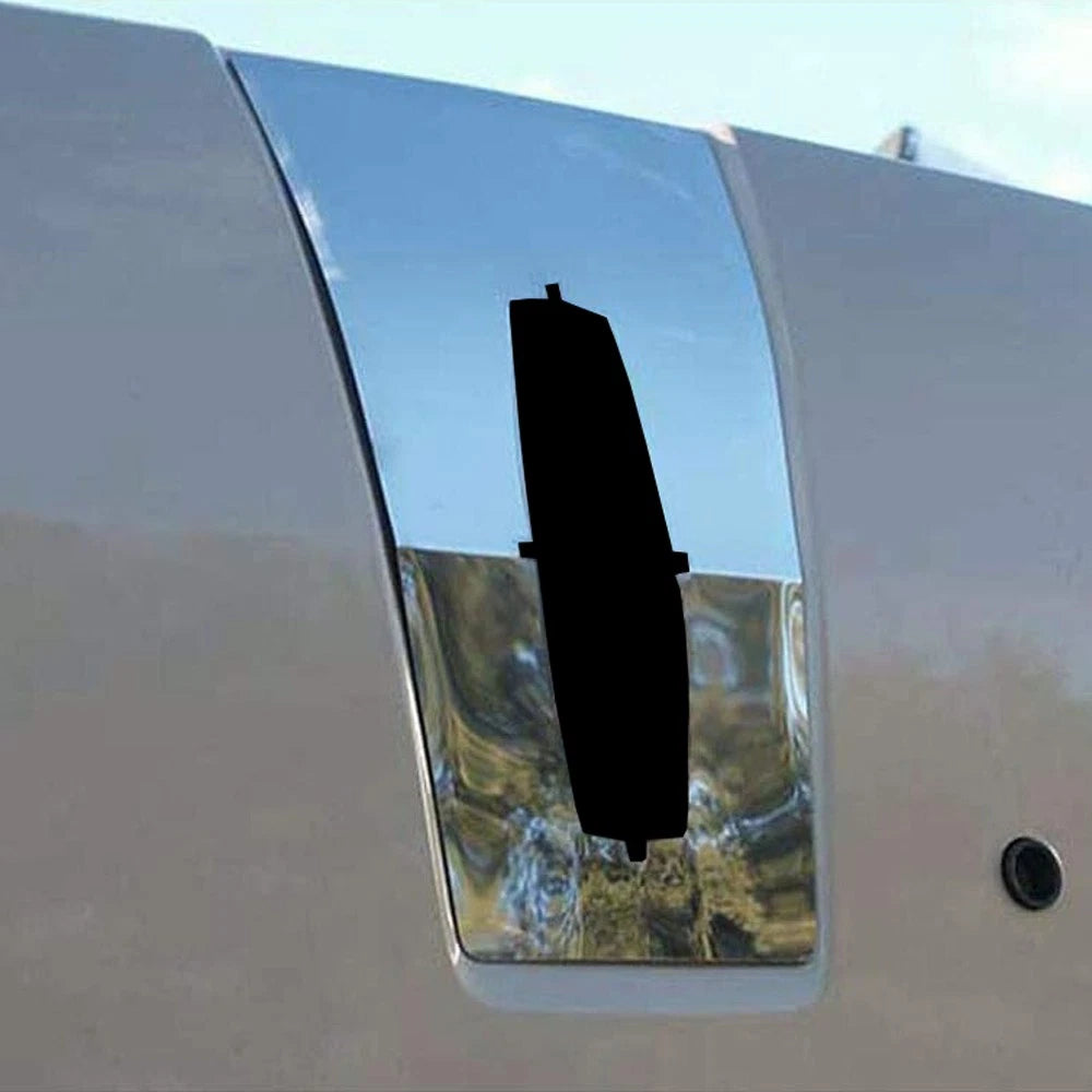 Luxury FX Chrome Upper Trunk Trim Around Emblem for Lincoln Zephyr (2006–2006)
