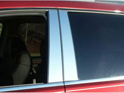 4pc. Luxury FX Chrome Pillar Post Trim For 2007-2009 Saturn Outlook