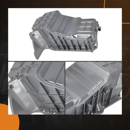 Aluminum Oil Pan for GMC Jimmy, Savana & Sonoma V6 4.3L (1999–2007)