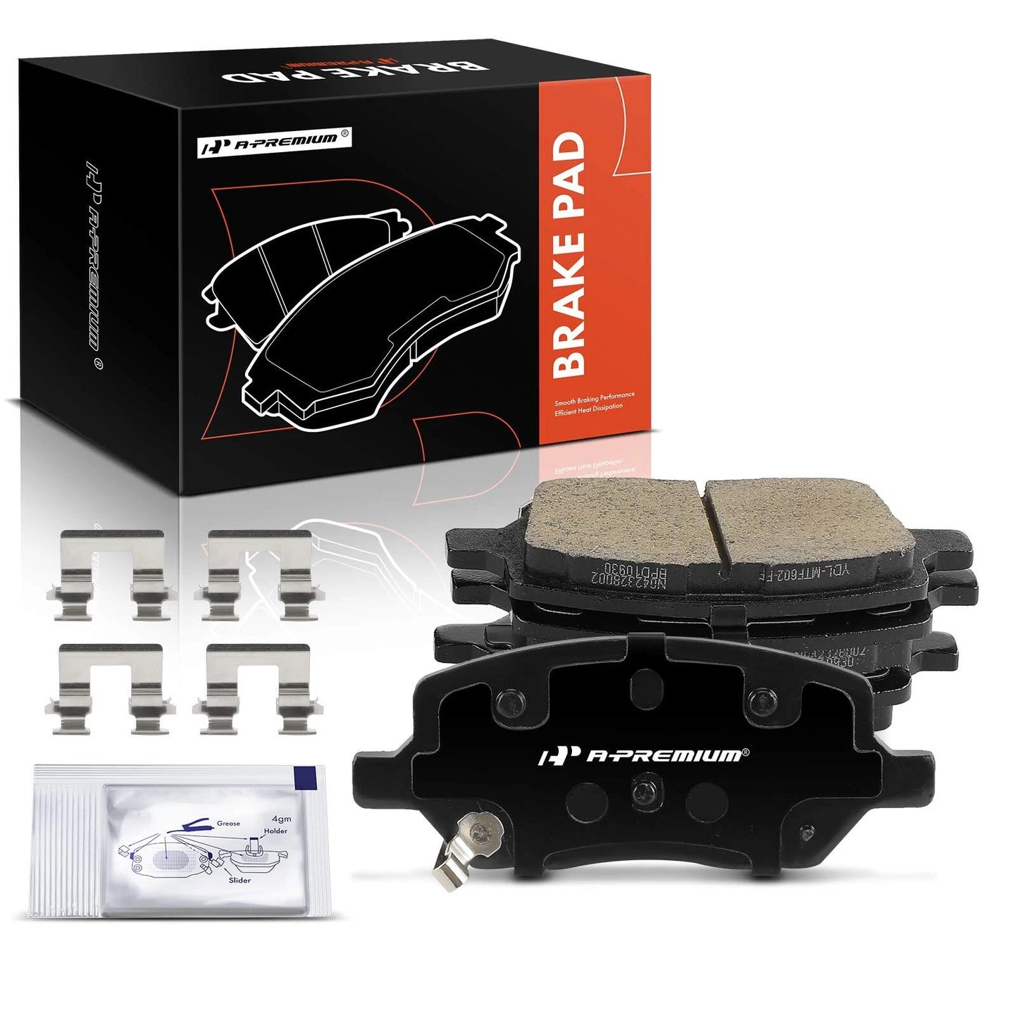 4X Rear Ceramic Brake Pads for Chevy Uplander Pontiac Montana (2005–2009)