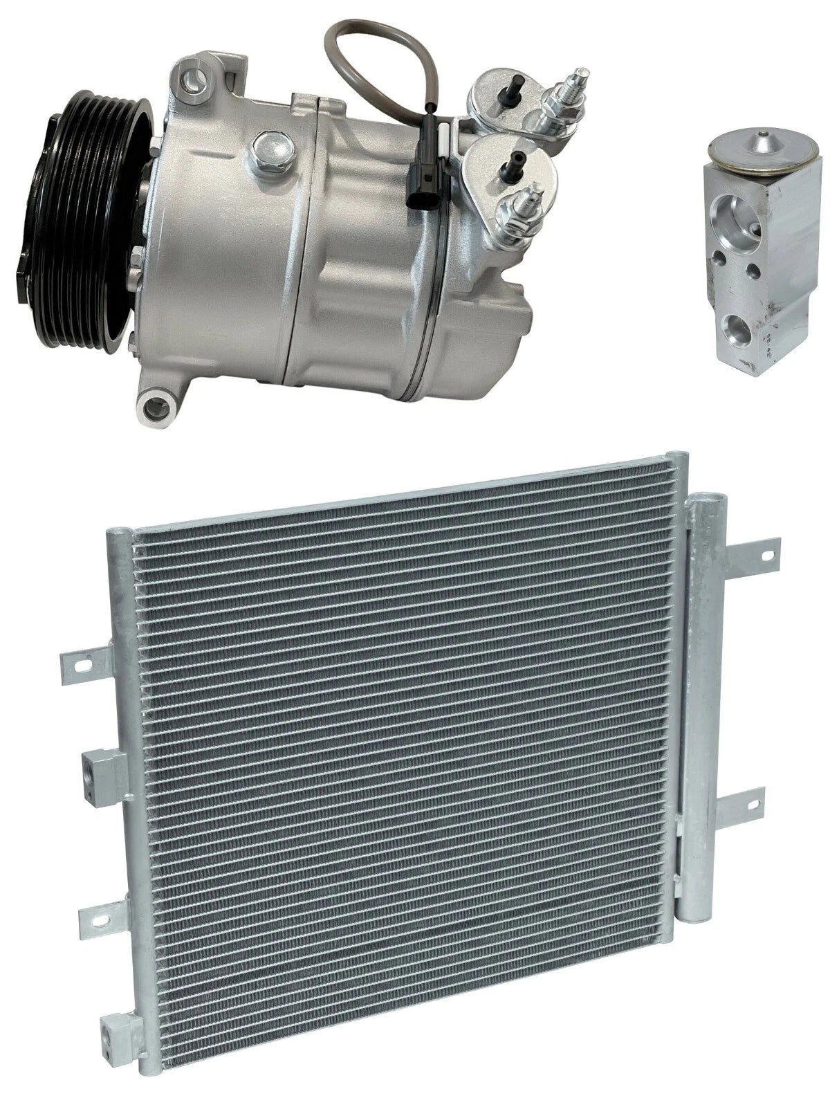 AC Compressor Kit With Condenser for Jaguar XKR 5.0L (2013–2014)