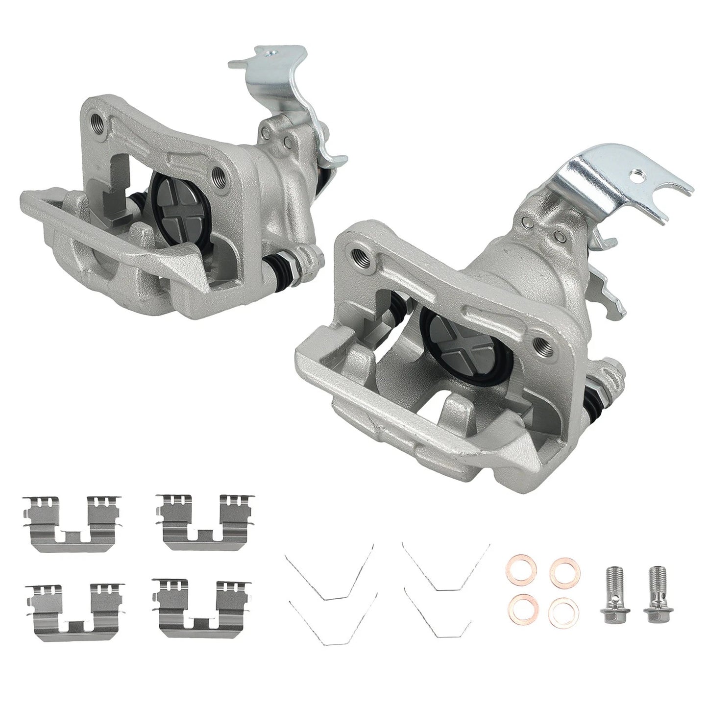 Disc Brake Caliper Set Rear for Honda Accord (2008–2012) Acura TSX (2009–2014) with Bracket