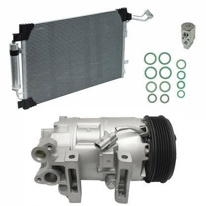 AC Compressor Kit With Condenser for Nissan Altima 2.5L (2013–2018)