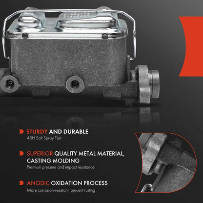 Brake Master Cylinder with Reservoir for Dodge B350 (1982–1987)
