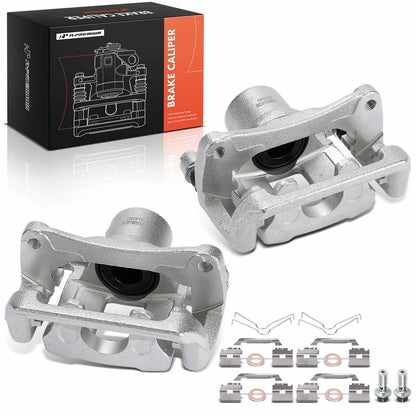 2X Rear Brake Caliper with Bracket for Chevy Colorado GMC Canyon (2021–2022)