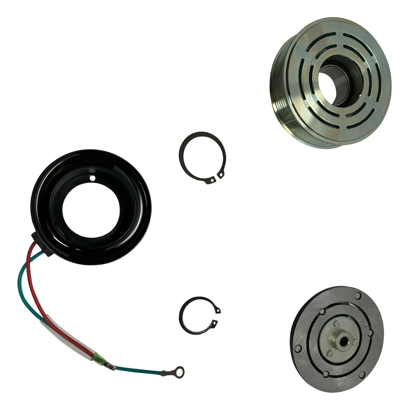 AC Compressor Clutch Replacement for Honda Civic 1.7L (2001–2005)