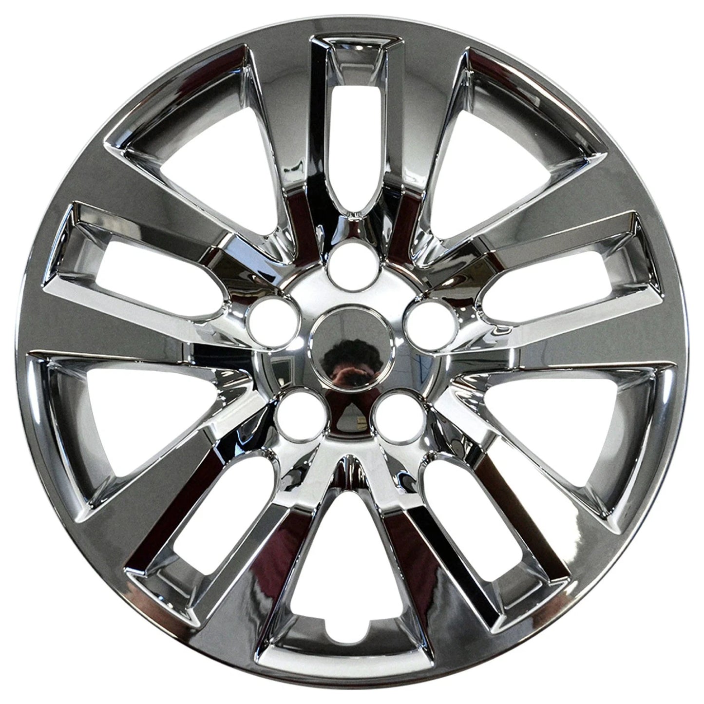 Chrome Wheel Covers Snap On Full Rim Hub Caps for Nissan Altima (2013–2018)
