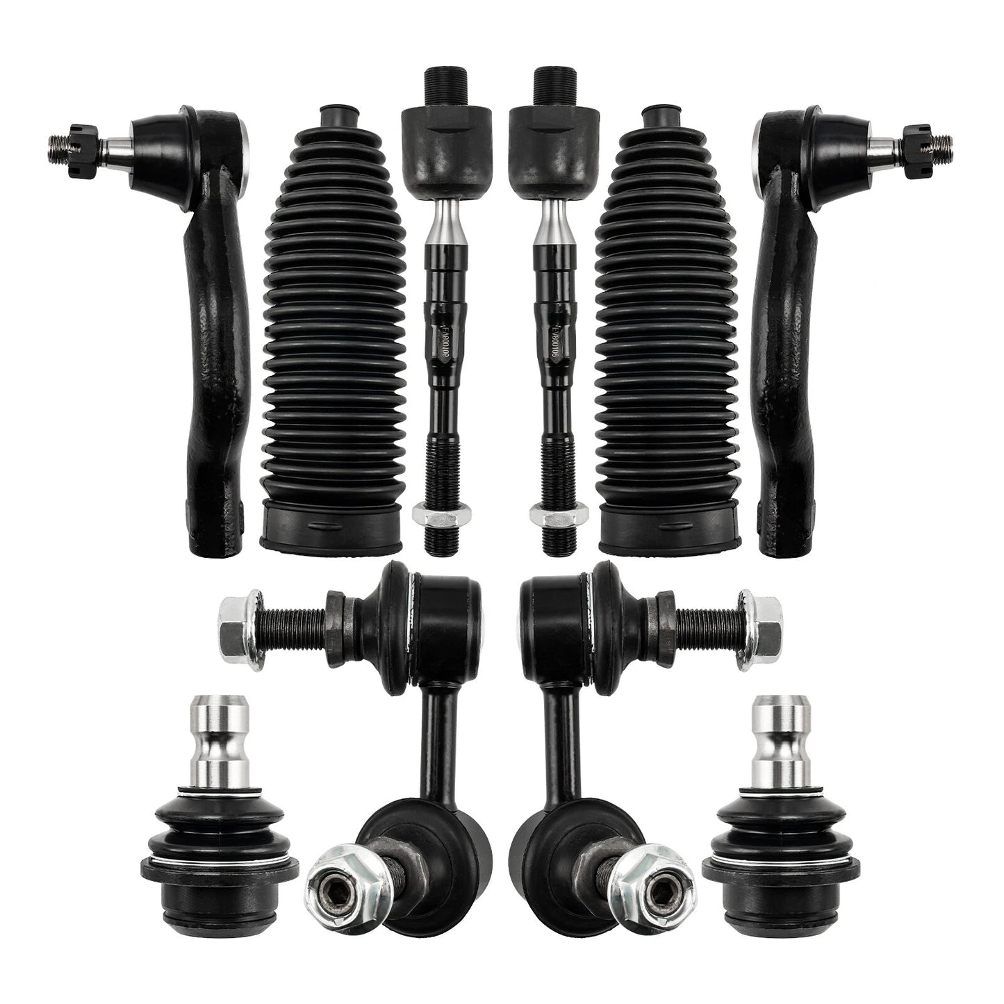 Front Control Arms, Sway Bar & Tie Rod Ends for Nissan Frontier (2005–2019)