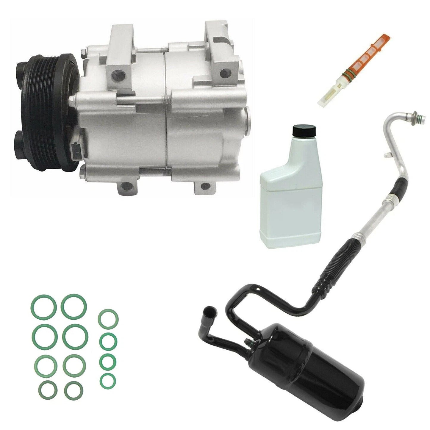 AC Compressor Kit Replacement for Toyota Hilux (2005–2015)