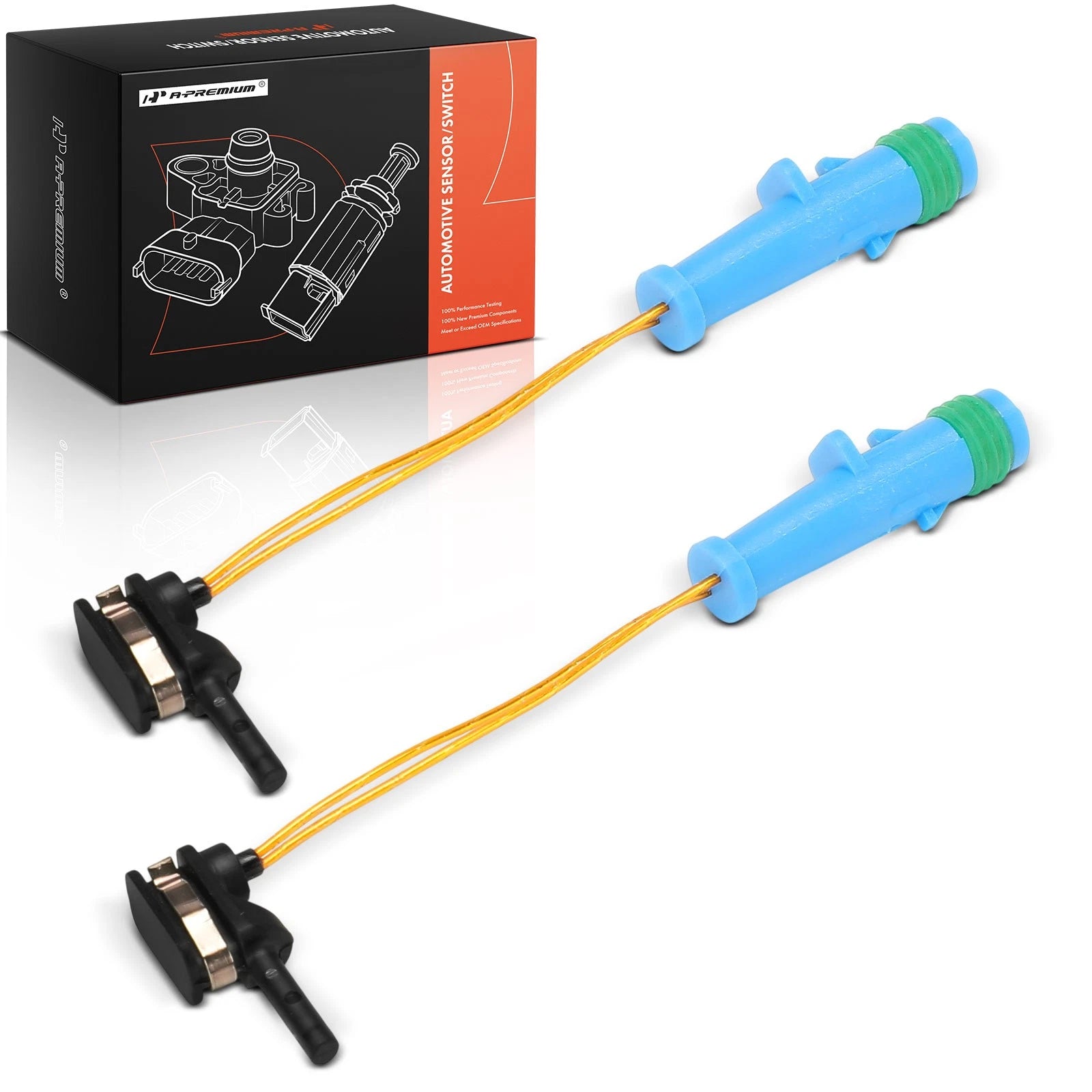 2X Brake Pad Wear Sensor for Mercedes-Benz W205 W213 X253 (2015–2023)