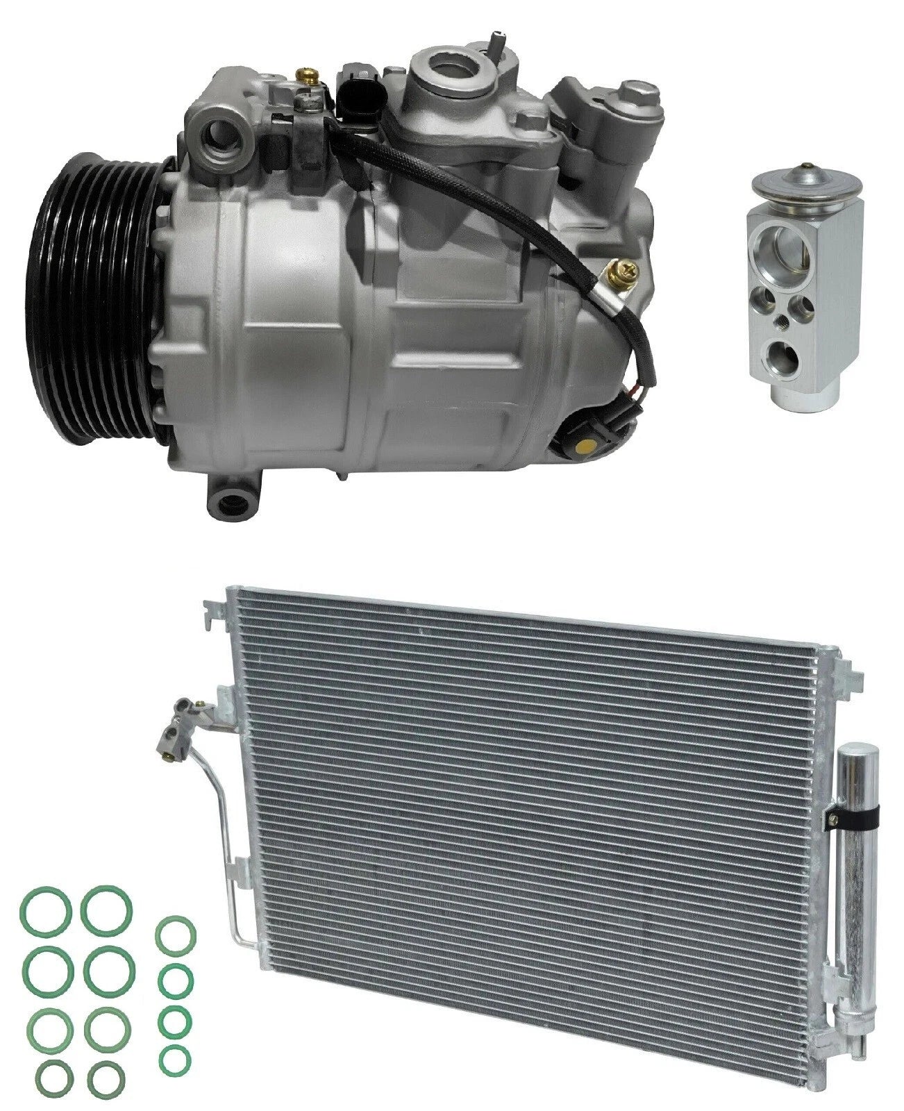 AC Compressor Kit With Condenser for Mercedes Sprinter 2500 (2015–2018)