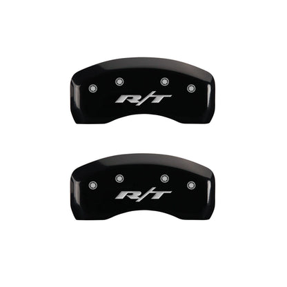 Black RT Caliper Covers Set for 2008-2010 Dodge Avenger R/T