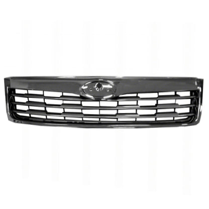 Front Grille Replacement Gray Chrome Plastic for 2009-2010 Subaru Forester