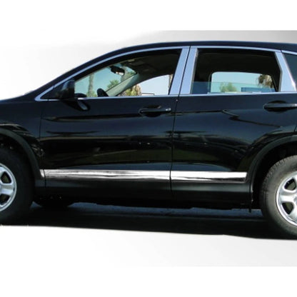 6pc Stainless Steel Rocker Panel Kit for 2012-2016 Honda CR-V