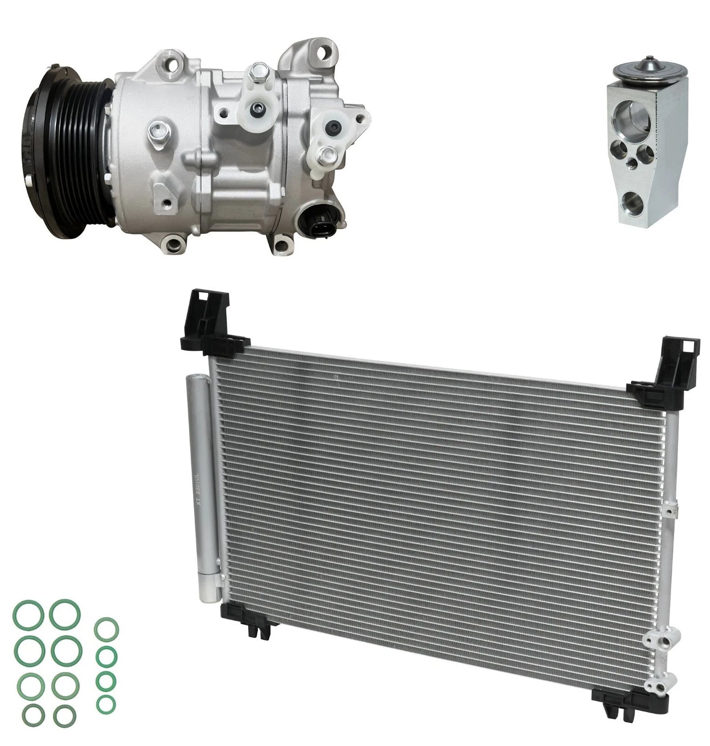 A/C Compressor Kit With Condenser for Lexus RC F 5.0L V8 (2015–2016)