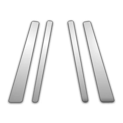 2006-2011 Chrome 4pc Pillar Covers to fit Hyundai Accent - P3661