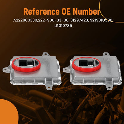 HID Xenon Headlight Ballast for Mercedes-Benz CLA250 CLA45 AMG (2014–2016)