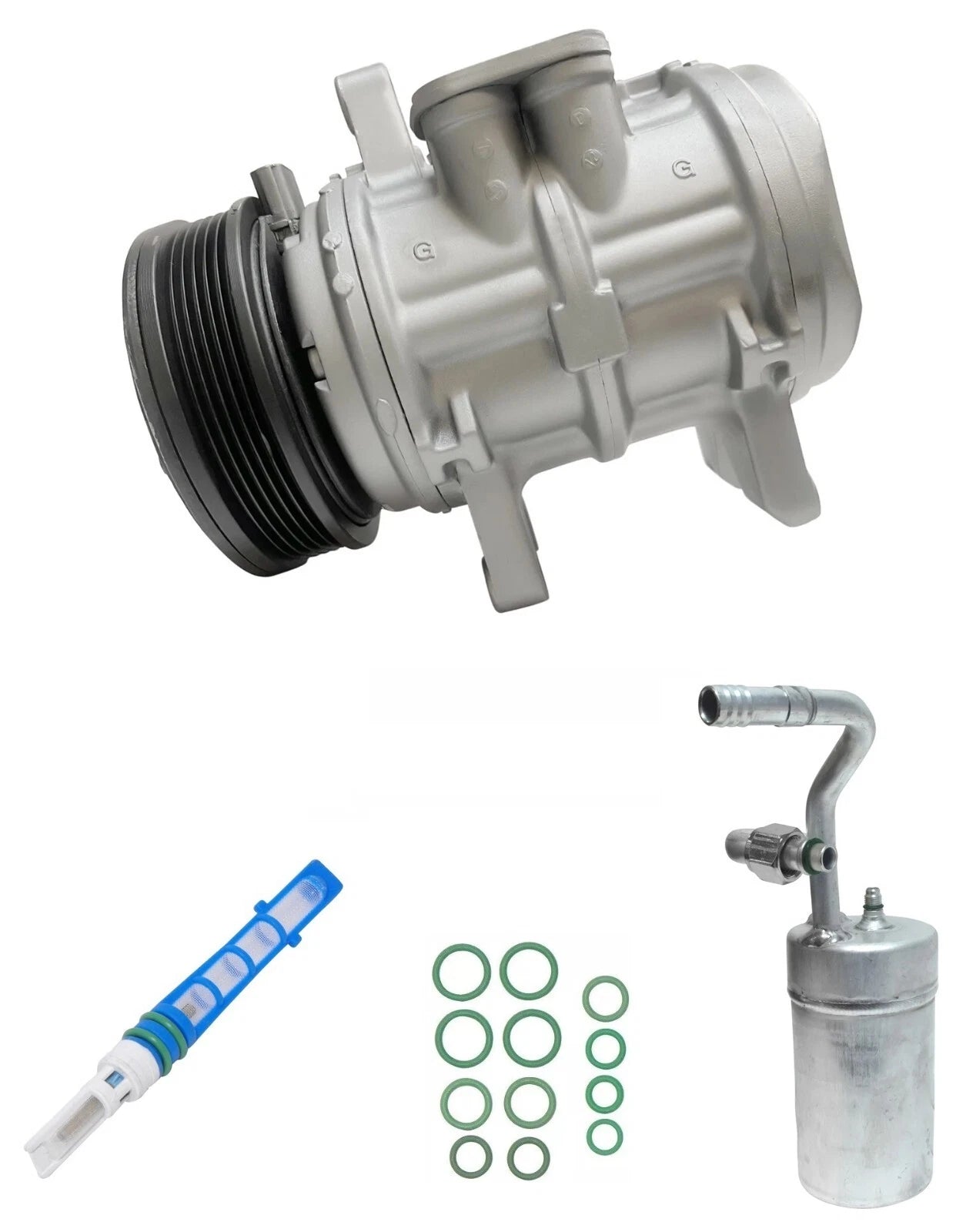 AC Compressor Kit Replacement for Ford Mustang 5.0 (1991–1991)