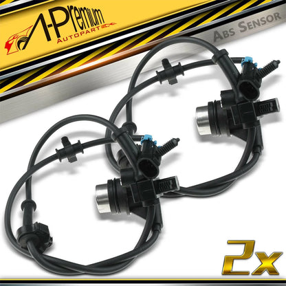2X Rear ABS Wheel Speed Sensors for Chevy Tahoe GMC Yukon (2003–2006)