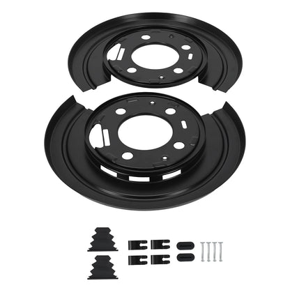 2x Rear Right Brake Dust Shield for Ford Excursion F-250 F-450 (1999–2005)
