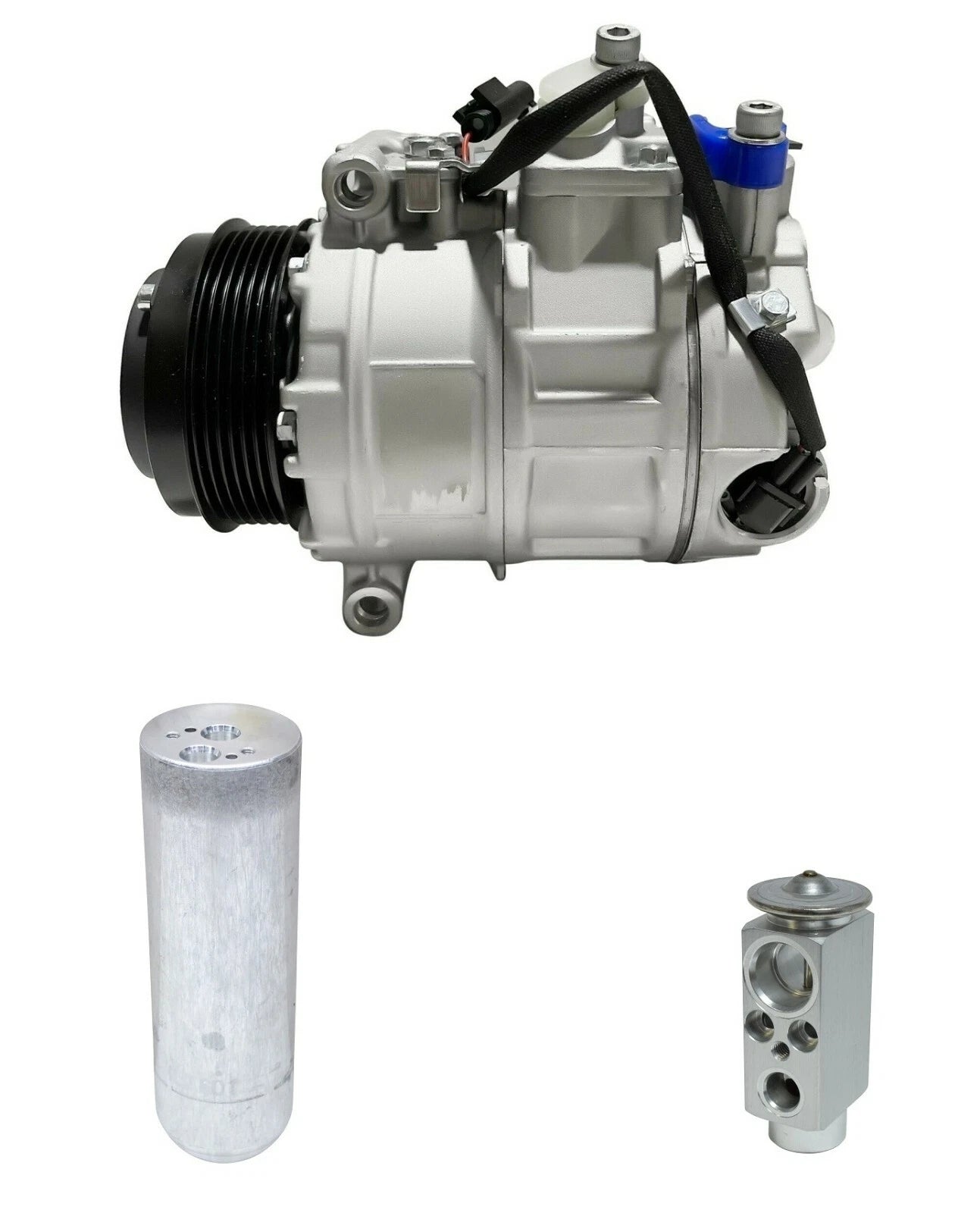 AC Compressor Kit Replacement for Mercedes S500 5.0L (2000–2002)