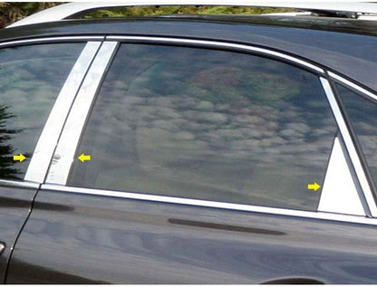6pc. Luxury FX Chrome Pillar Post Trim For 2010-2015 Lexus RX400
