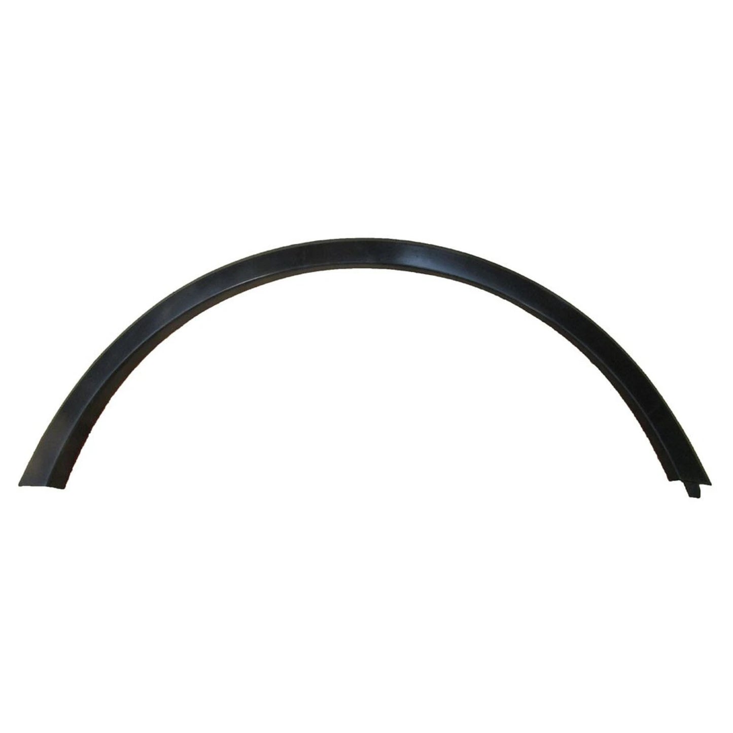 Replacement Black Ready to Paint Polypropylene Front Passenger Wheel Arch Trim
