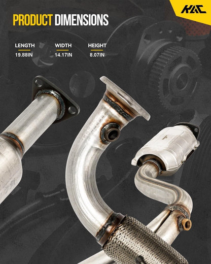 EPA Exhaust Manifold Catalytic Converter for Toyota RAV4 2.0L (2001–2003)