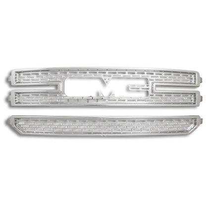 Premium FX 2pc Chrome ABS Grille Molding for 2016-2018 GMC Sierra 1500 SLE/Base