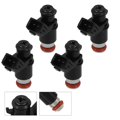 4PCS Fuel Injectors for Honda Civic 1.7L (2001–2005) LX/EX/HX/DX D17A6