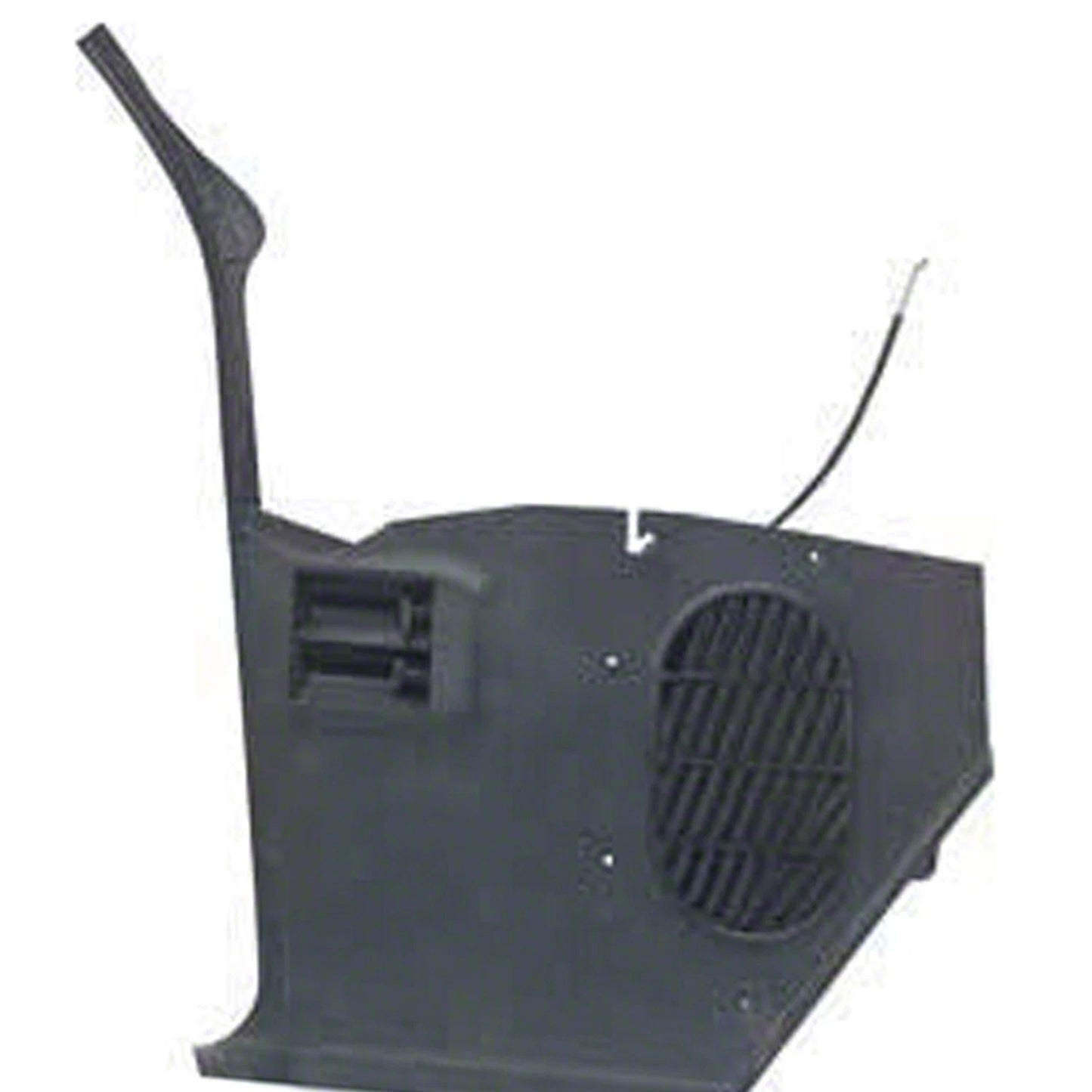 Black Driver Side Type 2 Kick Panel with Integral Grille for Toyota Hilux (2005–2015)