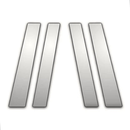 4Pc Chrome Pillar Post Covers Replacement for Cadillac DeVille (2000–2005)