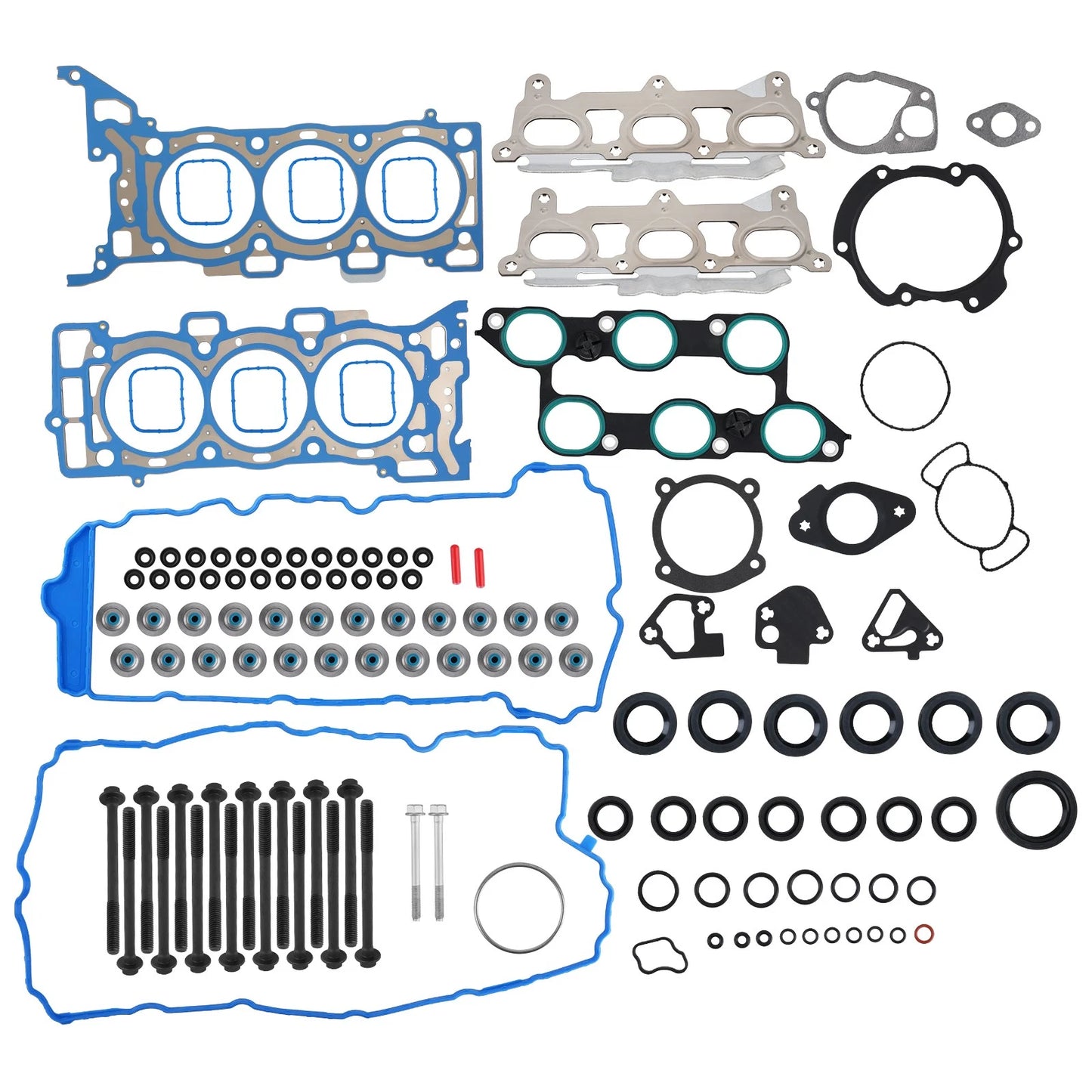 Head Gasket Seal Set with Bolts for Chevy Traverse Buick Enclave (2010–2016)