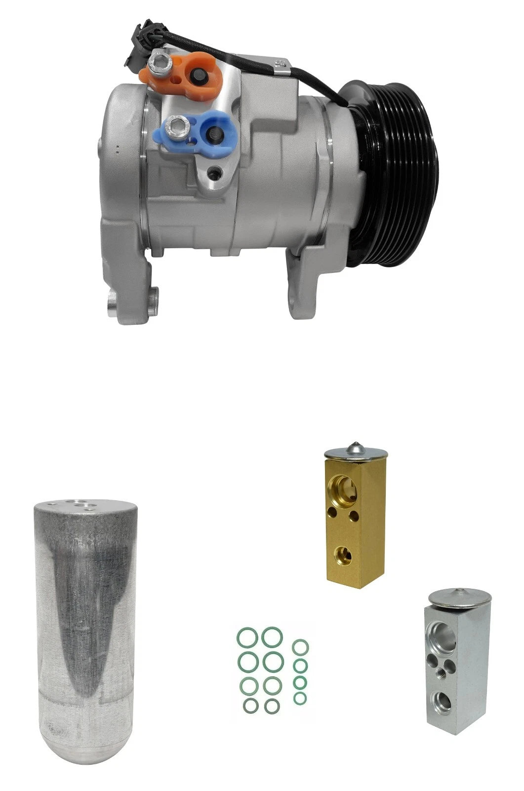 AC Compressor Kit Replacement for Dodge Durango 5.7L (2004–2004)