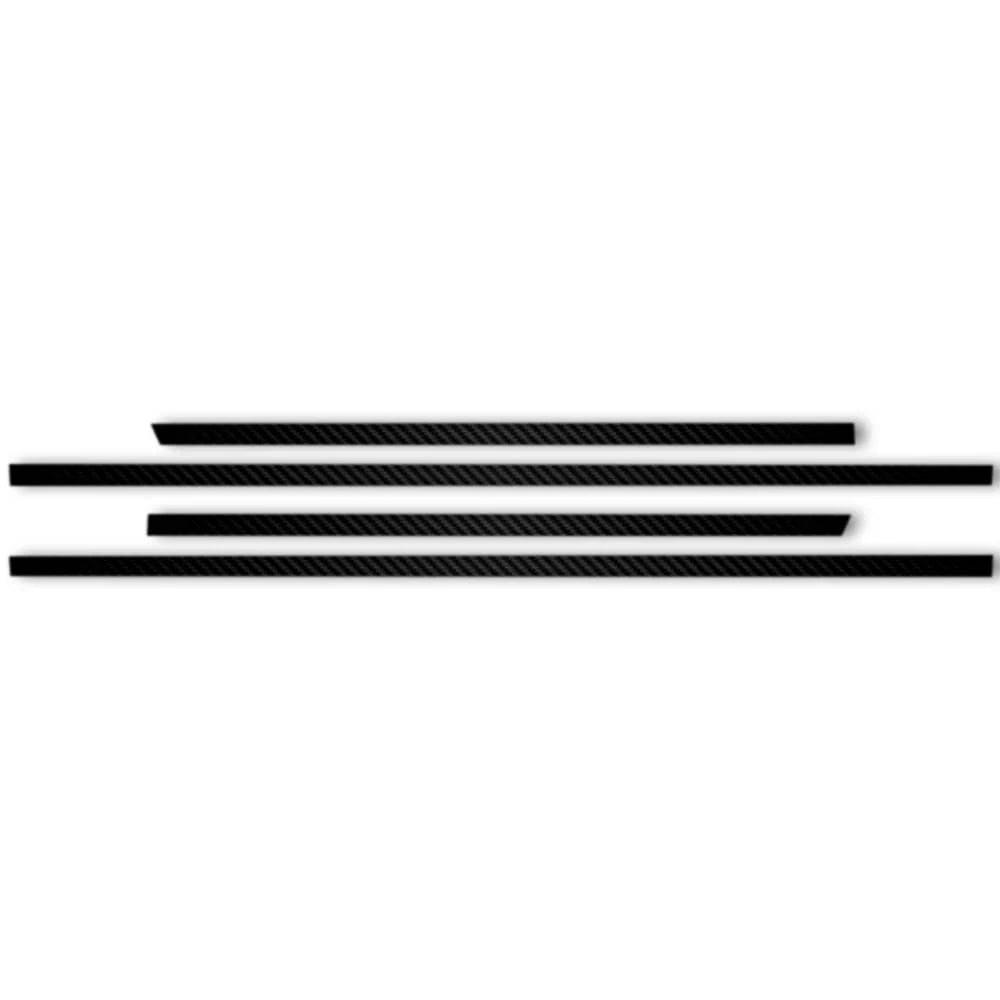 4pc Carbon Fiber 1" Accent Trim for 2019-2023 Cadillac XT4 - SRC1336