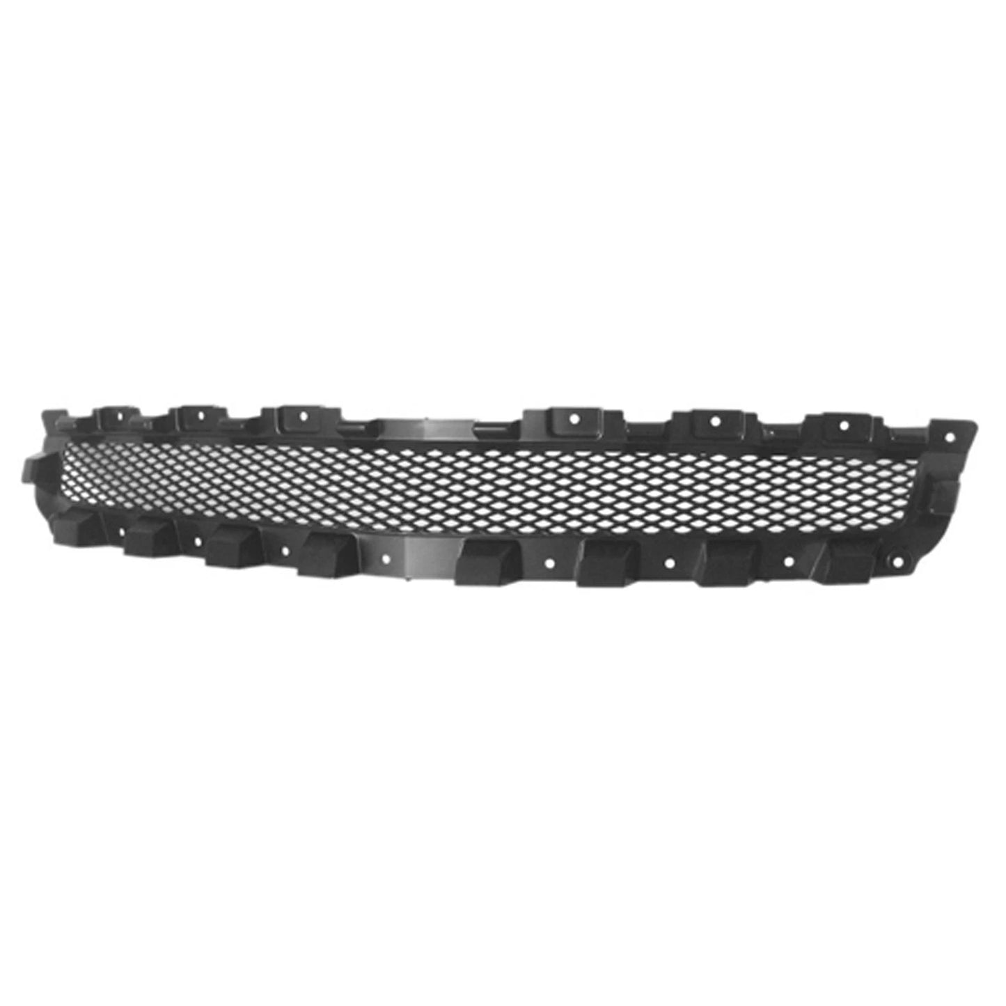 Replacement Black Matte Plastic Front Upper Grille For 2008-2012 Chevy Malibu