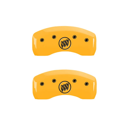 Brake Caliper Covers Yellow Set for 2012–2016 Buick LaCrosse by MGP